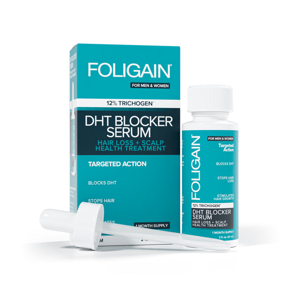 FOLIGAIN Hair Regrowth DHT Blocker Serum με 12% Trichogen®