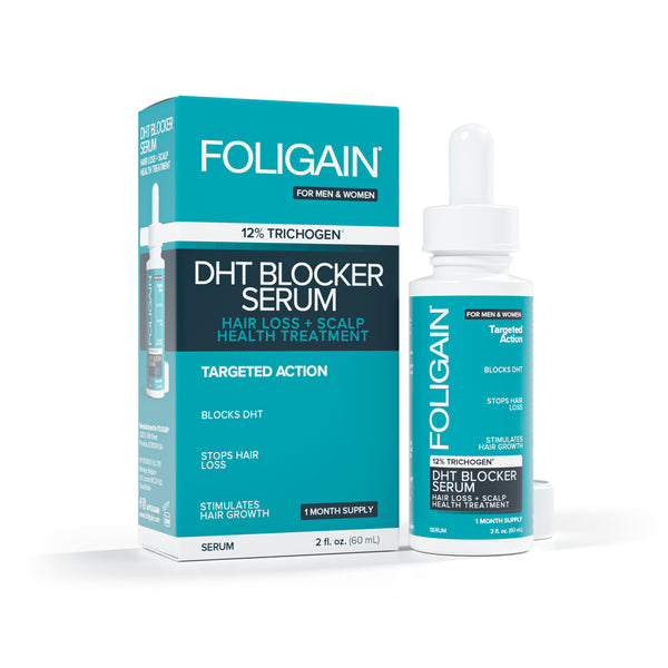 FOLIGAIN Hair Regrowth DHT Blocker Serum με 12% Trichogen®