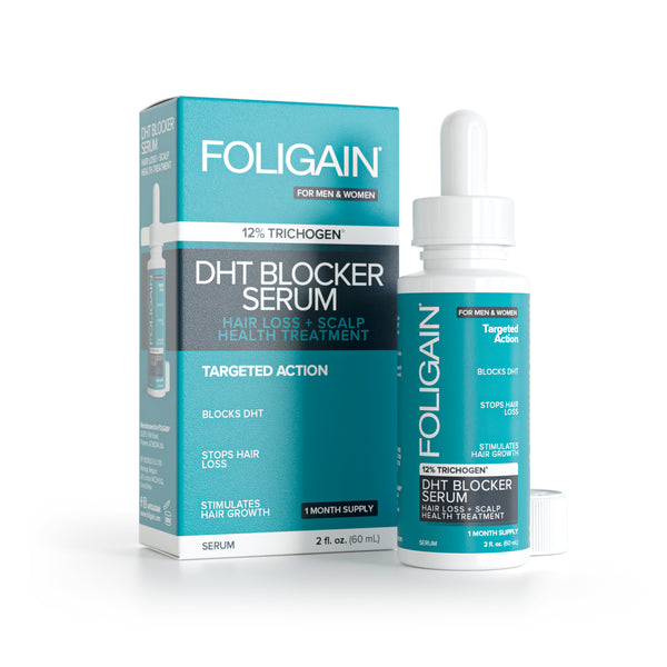 FOLIGAIN Hair Regrowth DHT Blocker Serum με 12% Trichogen®