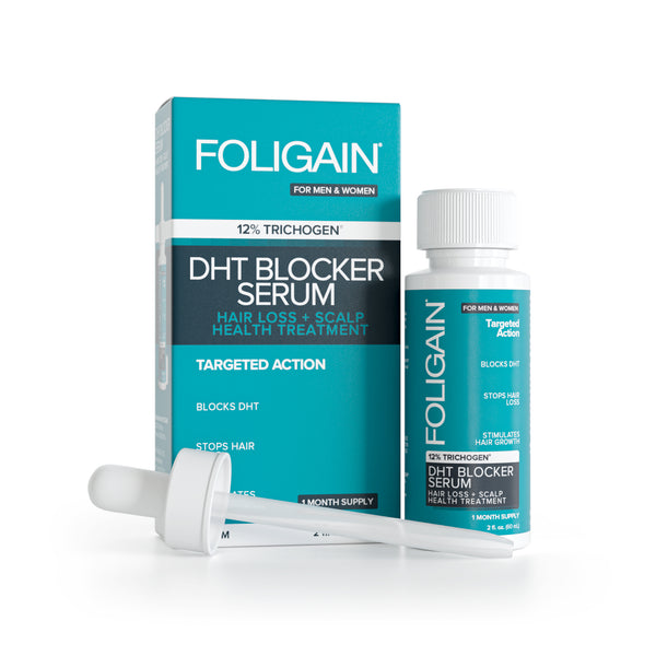FOLIGAIN Hair Regrowth DHT Blocker Serum με 12% Trichogen®