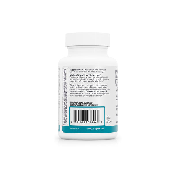 FOLIGAIN TOTAL CARE Συμπλήρωμα για Αραίωση Μαλλιών, Δέρμα & Νύχια 60 Χορτοφαγικές Κάψουλες