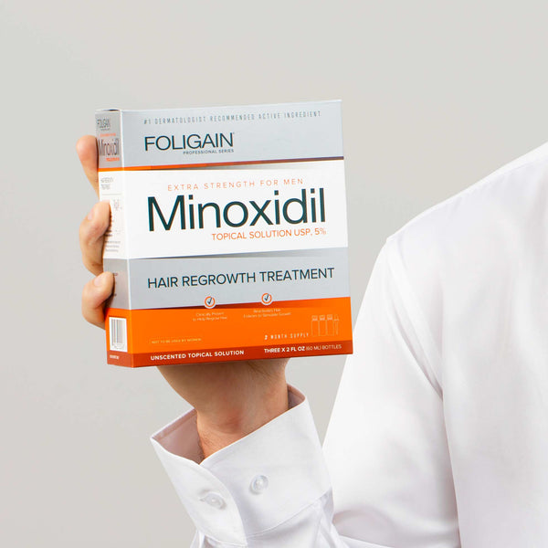 FOLIGAIN Minoxidil 5% Θεραπεία Αναγέννησης Μαλλιών για Άντρες