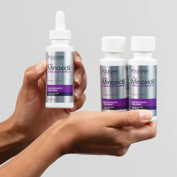 FOLIGAIN Minoxidil 2% Θεραπεία Αναγέννησης Μαλλιών για Γυναίκες
